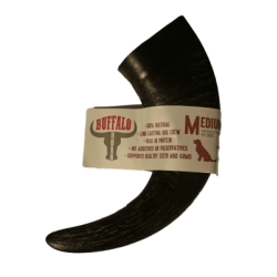 Medium Buffalo Horn Dog Chew Antos